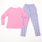 Комплект женский (джемпер, брюки) Б877-3878 цвет розовый, р-р 50 (XL) - Фото 11