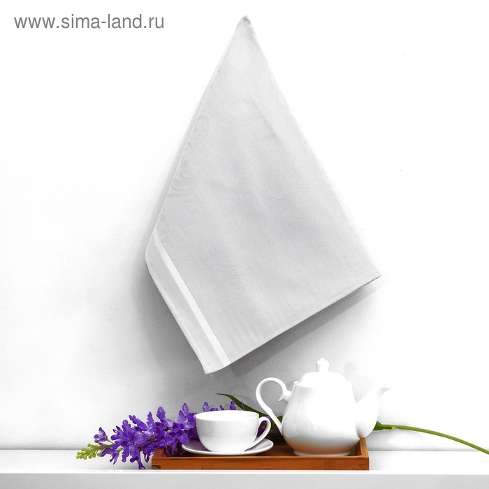 Полотенце кухонное "Bliss", 50х70, цвет белый - Фото 1