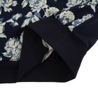 Комплект женский (свитшот, брюки), цвет тёмно-синий, размер 52 - Фото 7