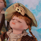 Кукла коллекционная парочка поцелуй набор 2 шт "Марина и Юра" 30 см - Фото 2