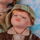 Кукла коллекционная парочка поцелуй набор 2 шт "Марина и Юра" 30 см - Фото 3
