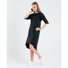 Платье женское «Комильфо», цвет антрацит, размер 46 - фото 42340066