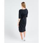 Платье женское «Комильфо», цвет антрацит, размер 46 - фото 42214008