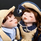 Кукла коллекционная парочка поцелуй набор 2 шт "Ирина и Степан" 30 см - Фото 5