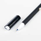 Ручка гелевая 0,5 мм, синий корпус МИКС, со стираемыми чернилами - Фото 3