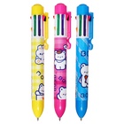 Ручка шариковая Calligrata, автоматическая, 8-цветная, корпус с рисунком, МИКС - Фото 11