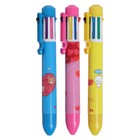 Ручка шариковая многоцветная Calligrata, автоматическая, 8 цветов, МИКС - Фото 12