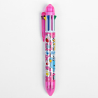 Ручка шариковая Calligrata, автоматическая, 8-ми цветная, МИКС - Фото 8
