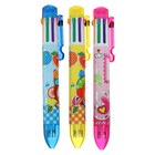 Ручка шариковая многоцветная Calligrata, автоматическая, 8 цветов, МИКС - Фото 10