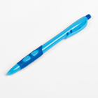 Ручка шариковая, 0.5 мм, стержень синий, с резиновым держателем, корпус МИКС - Фото 2