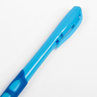 Ручка шариковая, 0.5 мм, стержень синий, с резиновым держателем, корпус МИКС - Фото 4