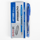 Стираемая ручка, гелевая, синий стержень, узел 0.5 мм - Фото 4