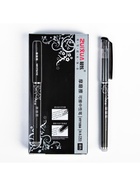 Стираемая ручка, гелевая, чёрный стержень, узел 0.5 мм 2679777