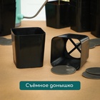 Горшок для рассады, 700 мл, 9×9×10 см, пластик, чёрный, Greengo - Фото 5