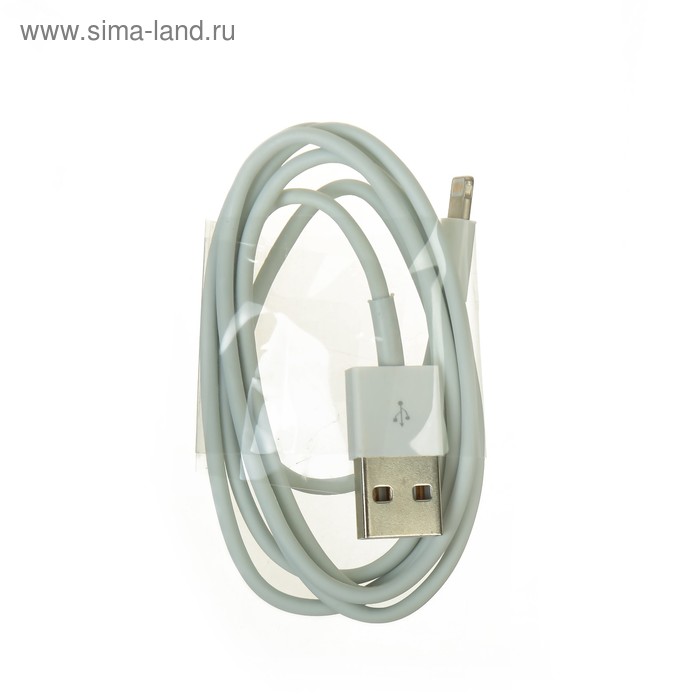 Кабель 5bites, USB 2.0, Lightning - USB, 1 A, 1 м белый - Фото 1