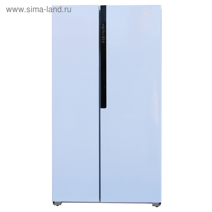 Холодильник WILLMARK SBS-530W, Side-by-Side, класс A+, 520 л, Full No Frost, белый - Фото 1