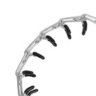 Ошейник - полуудавка строгий с защитными колпачками, 45 см х 2,5 мм - Фото 3