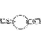 Ошейник - полуудавка строгий с защитными колпачками, 45 см х 2,5 мм - Фото 4