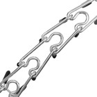 Ошейник - полуудавка строгий с защитными колпачками, 45 см х 2,5 мм - Фото 6