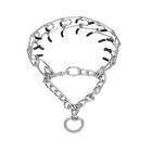 Ошейник - полуудавка строгий с защитными колпачками, 3,5 мм х 55 см - Фото 2