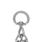 Ошейник - полуудавка строгий с защитными колпачками, 3,5 мм х 55 см - Фото 5