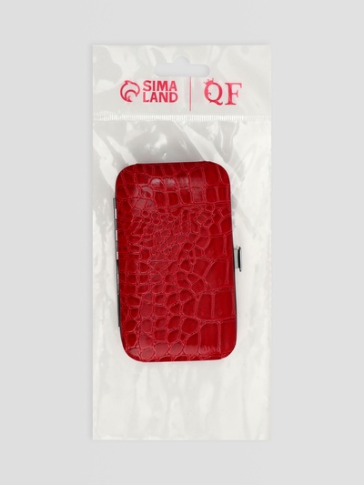 Набор маникюрный «Крокодил», 6 предметов, МИКС