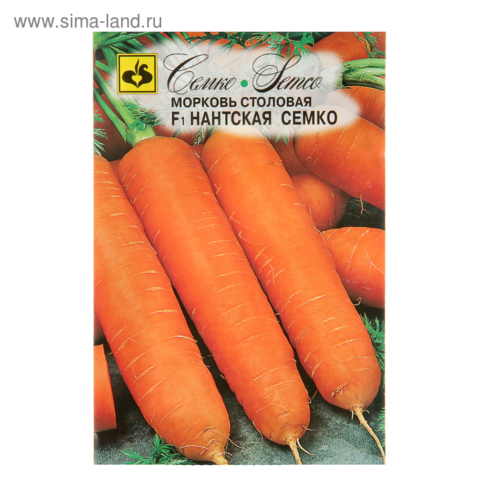 Семена Морковь Нантская Семко F1, 1 г - Фото 1
