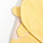 Пелёнка-конверт Sleepy на липучках, рост 68см,  цв. желтый, трикотаж, хл100% - Фото 2