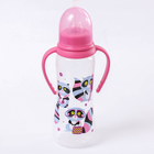 Бутылочка для кормления эргономичной формы с ручками «Енотики», 250 мл, от 6 мес., цвета МИКС - Фото 4