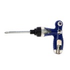 Отвертка комбинированная ТУНДРА, 3 в 1, реверс, 2К рукоятка, PH2/SL6×75-110 мм - Фото 2