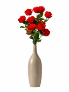 Цветы искусственные «Роза Жанна», 10×61 см, красные - фото 63033216