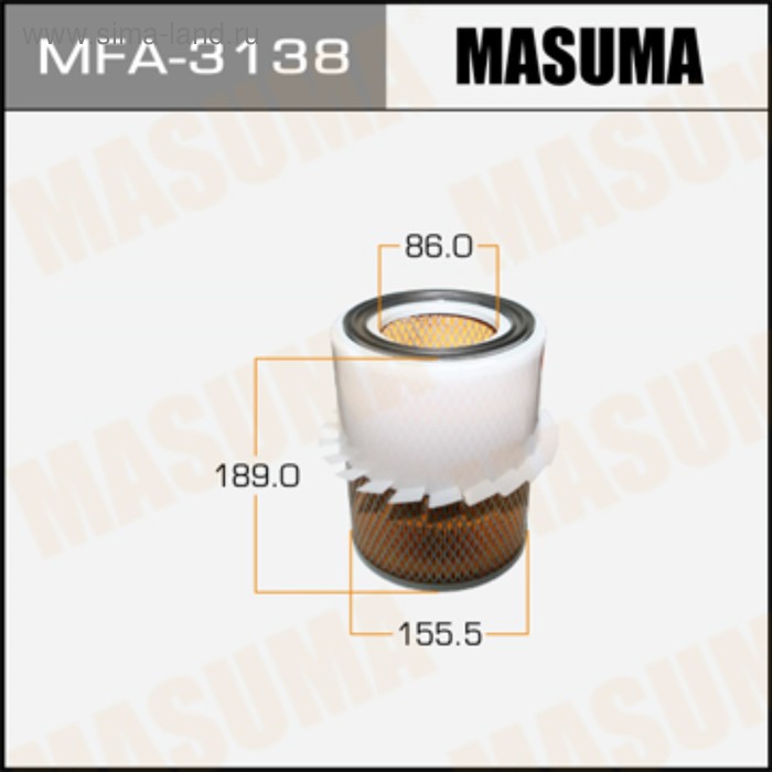 Фильтр воздушный Masuma MFA3138 - Фото 1