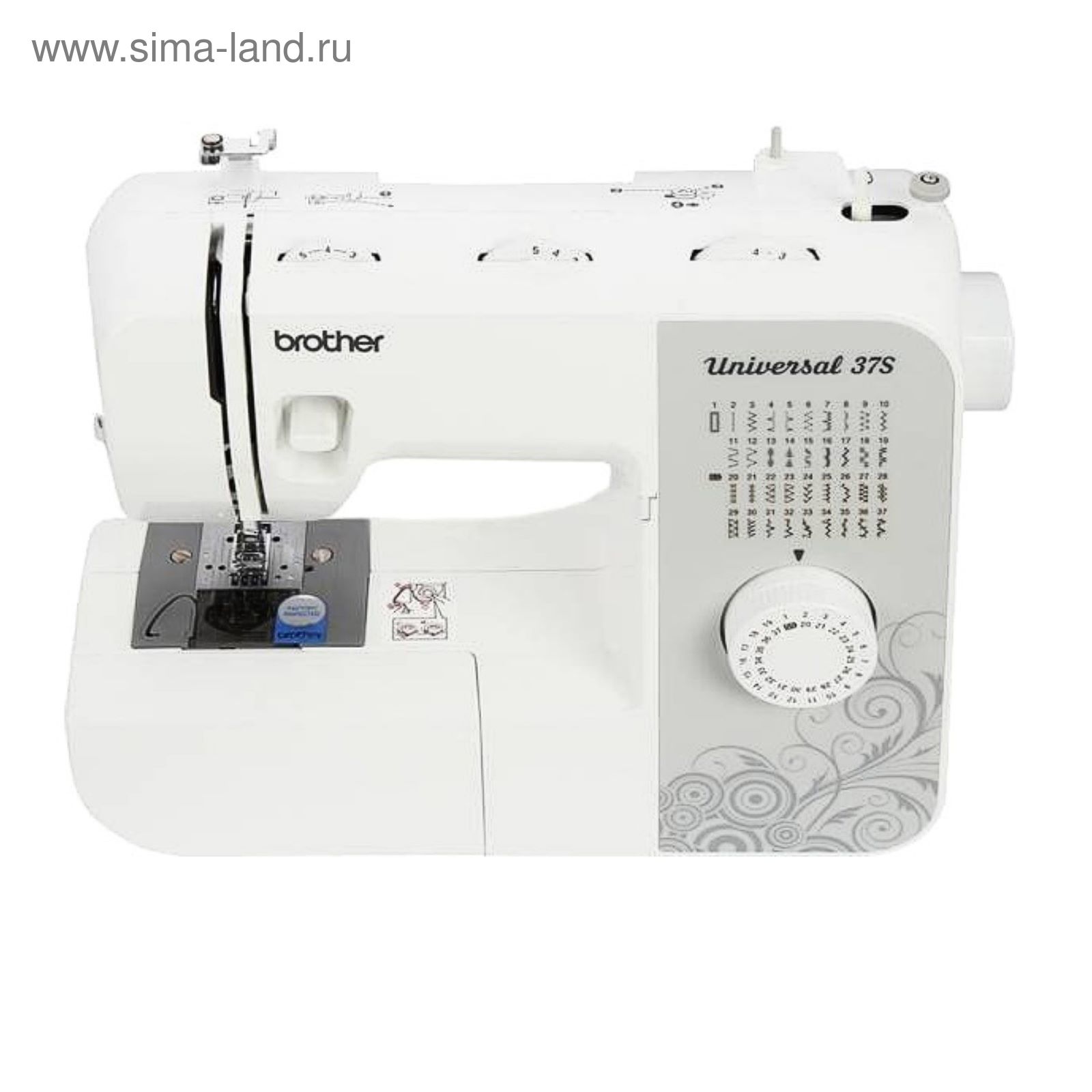 Швейная машина Brother Universal 37S, 37 операций (2542996) - Купить по  цене от 14 703.00 руб. | Интернет магазин SIMA-LAND.RU