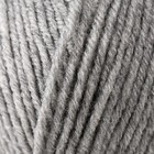 Пряжа "Lanagold" 51% акрил, 49% шерсть 240м/100гр (21 серый меланж) - Фото 3