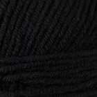 Пряжа "Lanagold" 51% акрил, 49% шерсть 240м/100гр (60 черный) - Фото 3