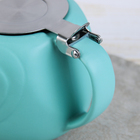 Чайник заварочный 700 мл "Сердца", с ситом, цвет бирюзовый - Фото 3