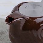 Чайник заварочный 700 мл "Сердца", с ситом, цвет коричневый - Фото 5