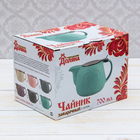 Чайник заварочный 700 мл "Сердца", с ситом, цвет розовый - Фото 7