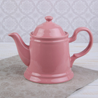 Чайник заварочный 560 мл "Глазурь", цвет розовый - Фото 1