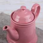 Чайник заварочный 560 мл "Глазурь", цвет розовый - Фото 2