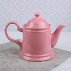 Чайник заварочный 560 мл "Глазурь", цвет розовый - Фото 4