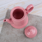 Чайник заварочный 560 мл "Глазурь", цвет розовый - Фото 5