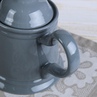 Чайник заварочный 560 мл "Глазурь", цвет серый - Фото 4