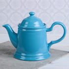 Чайник заварочный 560 мл "Глазурь", цвет голубой - Фото 1