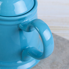 Чайник заварочный 560 мл "Глазурь", цвет голубой - Фото 4
