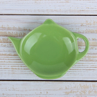 Подставка под чайный пакетик Доляна «Весна», 11,5×8,5 см, цвет зелёный - Фото 2