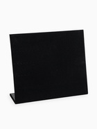 Подставка под серьги QF, 60 пар, 5 рядов, 33×9×28 см, чёрная - Фото 2