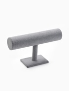 Подставка для часов, браслетов и цепочек «QF. Флок», d=5 см, 23.5×7×14 см, серая - Фото 3