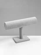 Подставка для часов, браслетов и цепочек «QF. Флок», d=5 см, 23.5×7×14 см, серая - Фото 5