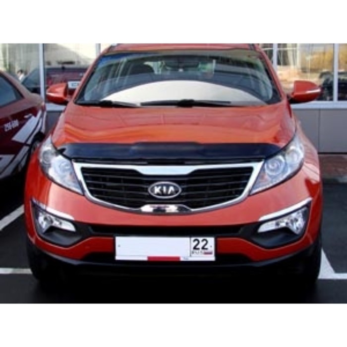 Дефлектор капота темный KIA SPORTAGE 2010-2016, NLD.SKISPO1012